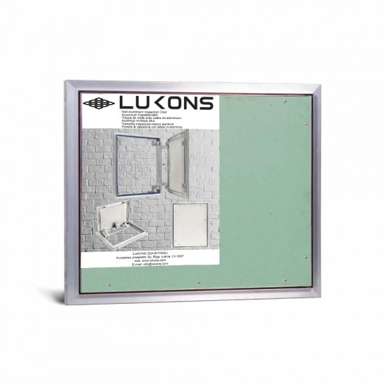 Aluminium-Inspektionstür 600mm x 500mm für Keramikfliesen