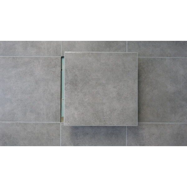 Aluminium-Inspektionstür 200 mm x 300 mm für Keramikfliesen