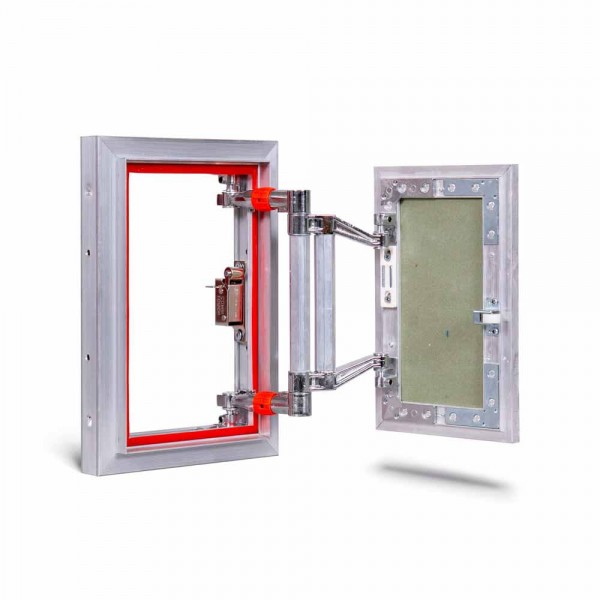 Aluminium-Inspektionstür 200 mm x 300 mm für Keramikfliesen