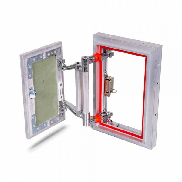Aluminium-Inspektionstür 200 mm x 300 mm für Keramikfliesen