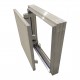 Aluminium-Inspektionstür 600 mm x 700 mm für Keramikfliesen