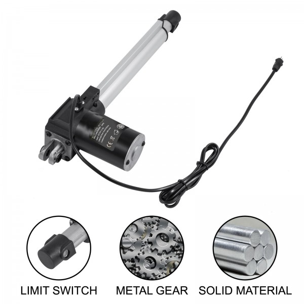 Linearantrieb 12V, 38-61 cm mit 2 Fernbedienungen