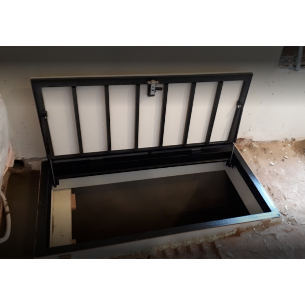 Bodenluke schachtabdeckung - Zugangsplatte für Fliesenböden 90 cm x 240 cm 