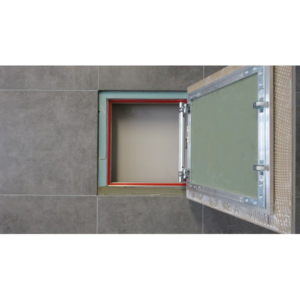 Aluminium-Inspektionstür 200 mm x 300 mm für Keramikfliesen
