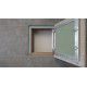 Aluminium-Inspektionstür 200 mm x 300 mm für Keramikfliesen