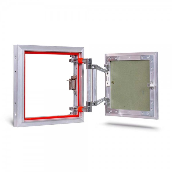 Aluminium-Inspektionstür 300 mm x 300 mm für Keramikfliesen