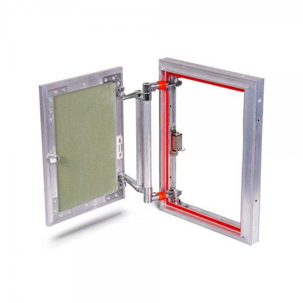 Aluminium-Inspektionstür 300 mm x 400 mm für Keramikfliesen