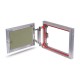 Aluminium-Inspektionstür 400 mm x 300 mm für Keramikfliesen
