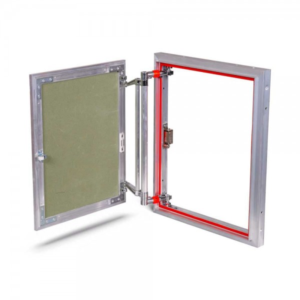 Aluminium-Inspektionstür 400 mm x 500 mm für Keramikfliesen