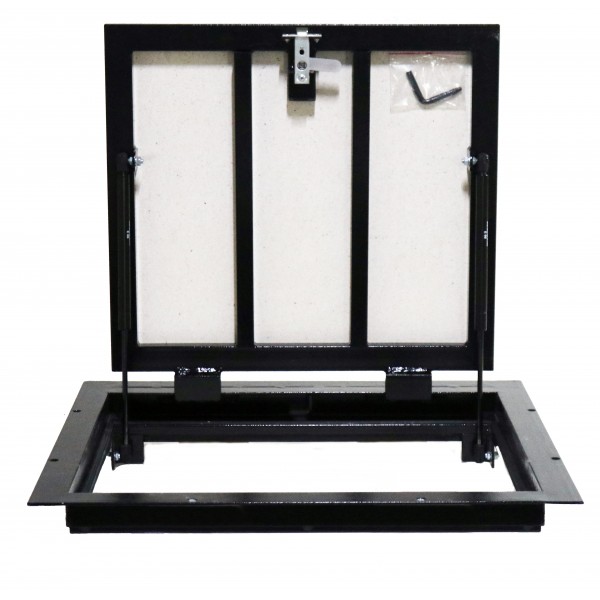 Bodenluke schachtabdeckung - Zugangsplatte für Fliesenböden 60cm x 60cm