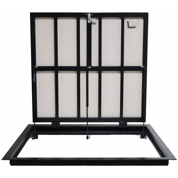 Bodenluke schachtabdeckung - Zugangsplatte für Fliesenböden 100 cm x 100 cm