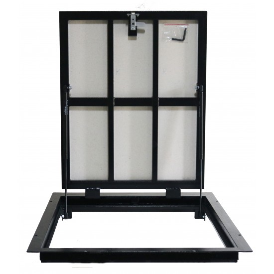 Bodenluke schachtabdeckung - Zugangsplatte für Fliesenböden 90 cm x 70 cm "H"