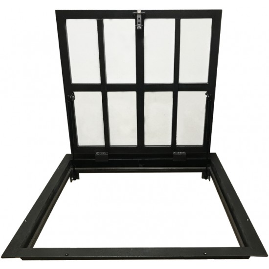 Bodenluke schachtabdeckung - Zugangsplatte für Fliesenböden 60 cm x 90 cm "H"